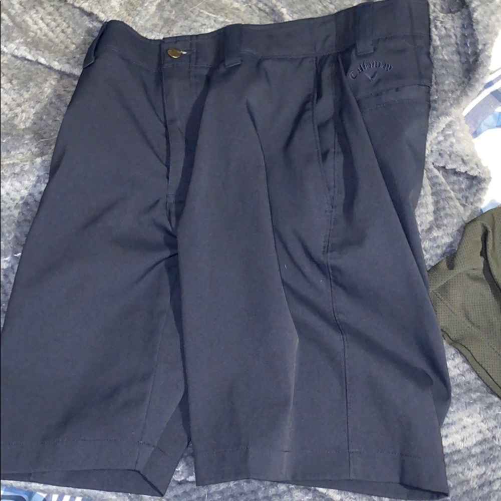 Golf shorts (navy blue)